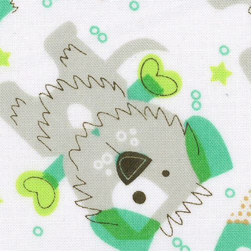 64849 Cotton Fabric 112cm Dogs