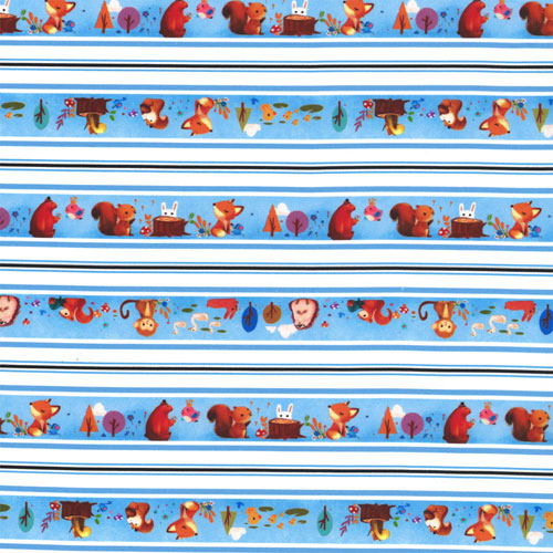 64919 Cotton Fabric 112cm Animals