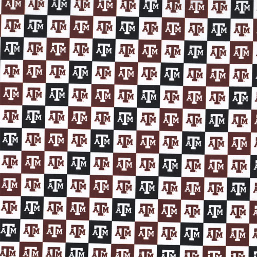 64932 Cotton Fabric 112cm Texas A And M