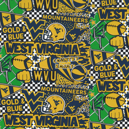 64937 Cotton Fabric 112cm West Virginia