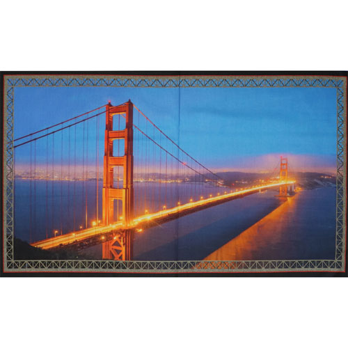 64956 Cotton Fabric 112cm Bridge