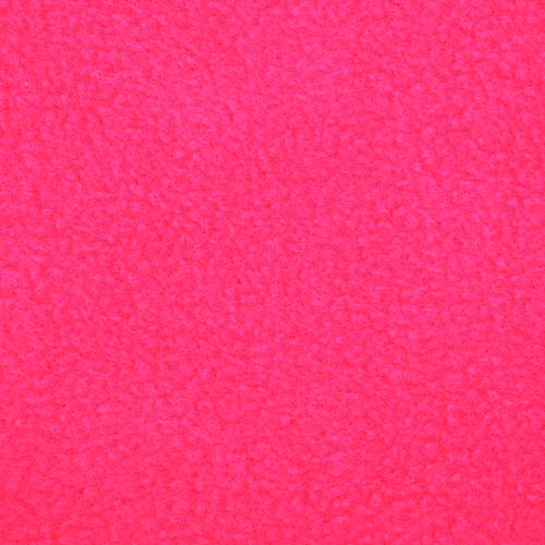 64977 Polar Fleece Fabric Hi-vis Fluro Pink