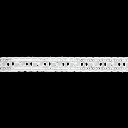 65125 Cambric Lace 20mm White