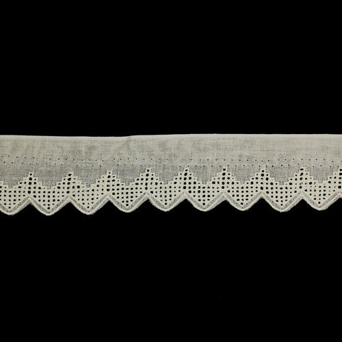 65150 Cambric Lace 60mm Cream