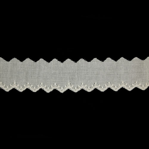 65289 Cambric Lace 30mm Dark Cream