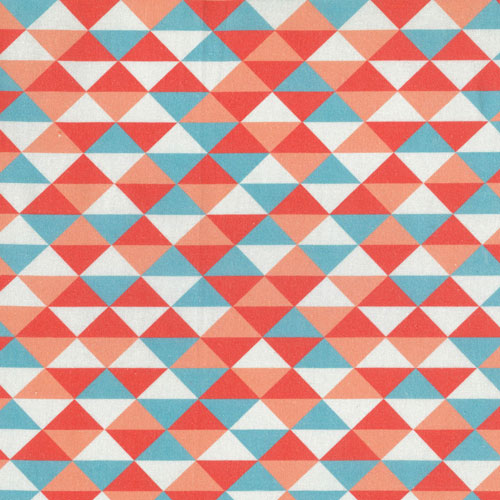 65401 Printed Quilting Fabric 112cm Triangle Allover

