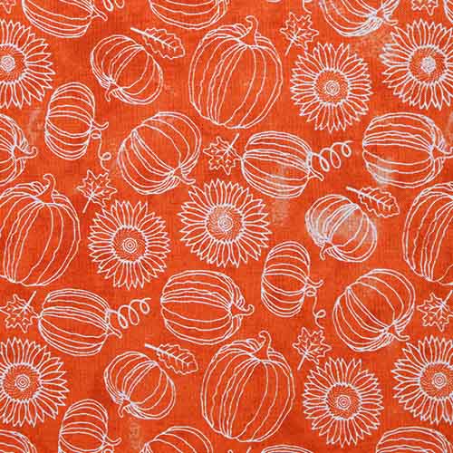 65477 Fab Cotton 112cm Orange Pumpkin