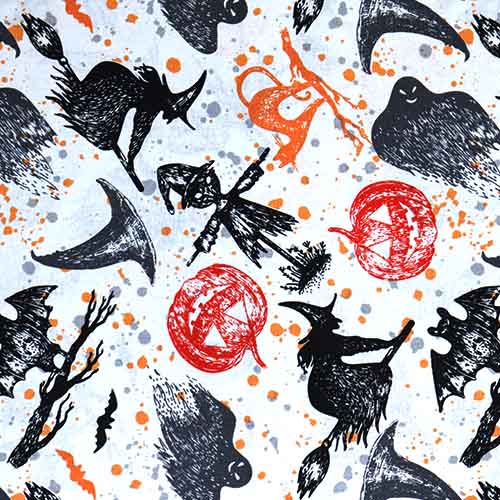 65487 Fab Cotton 112cm Witch Halloween