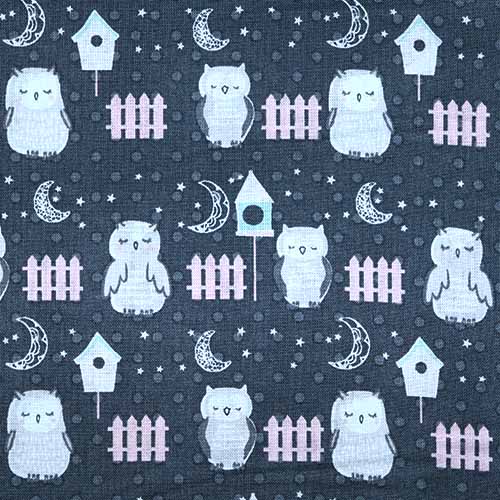 65494 Fab Cotton 112cm Night Owl