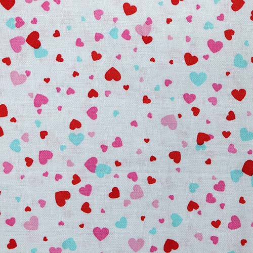 65511 Fab Cotton 112cm Tiny Hearts