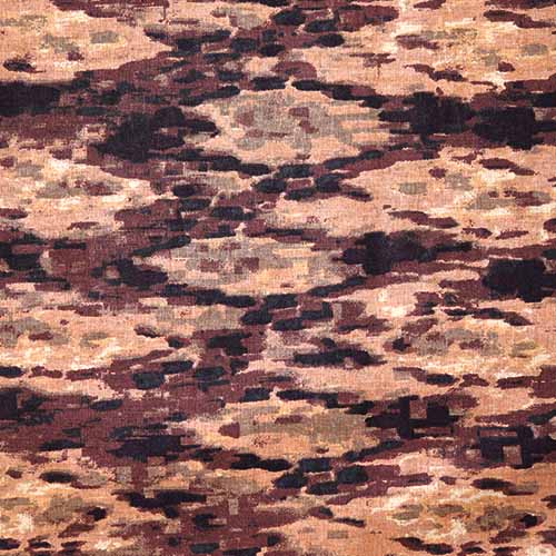 65518 Fab Cotton 112cm Brown Pattern