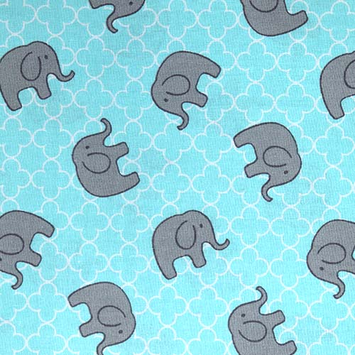 65521 Fab Cotton 112cm Cute Elephant