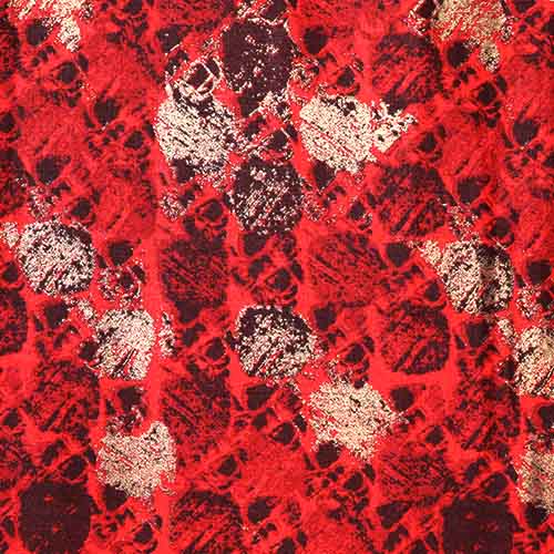 65533 Fab Cotton 112cm Red Abstract