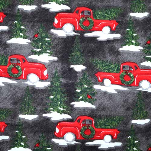 65560 Fab Cotton 112cm Xmas Tree Truck