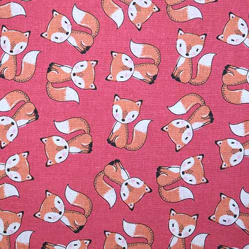 65579 Fab Cotton 112cm Foxes