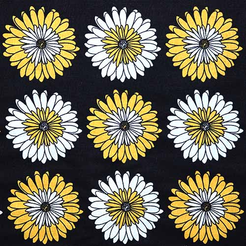 65586 Fab Cotton 112cm Sunflowers 