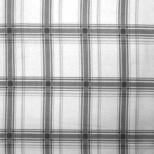 65592 Fab Cotton 112cm Checkered Grey White