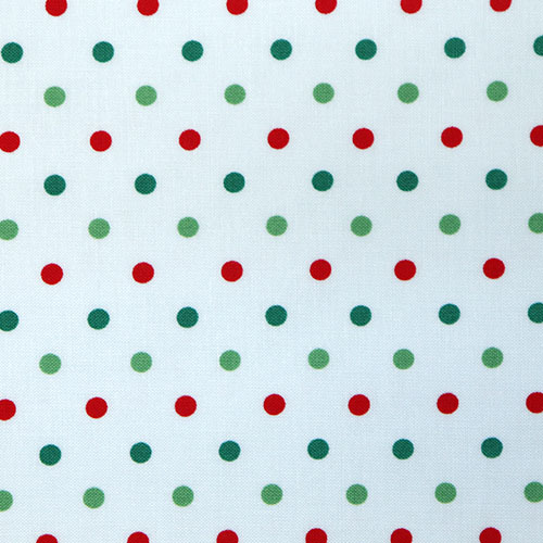 65596 Fab Cotton 112cm Colourful Dots
