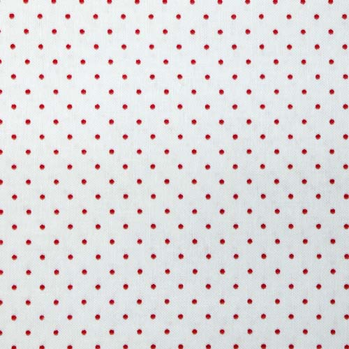 65598 Fab Cotton 112cm Red Dots