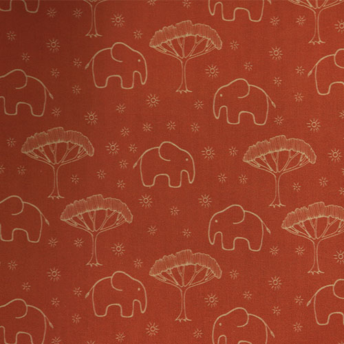 65624 Fab Cotton 112cm Elephant Orange