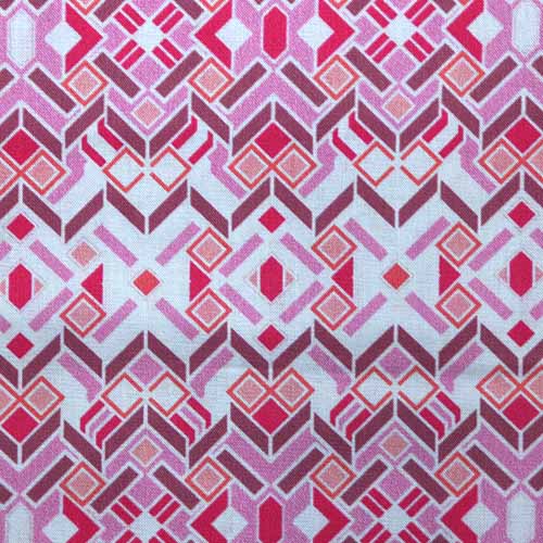 65649 Fab Cotton 112cm Shapes Print