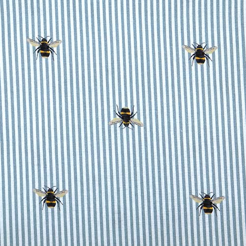 65674 Fab Cotton 112cm Bugs W Stripes
