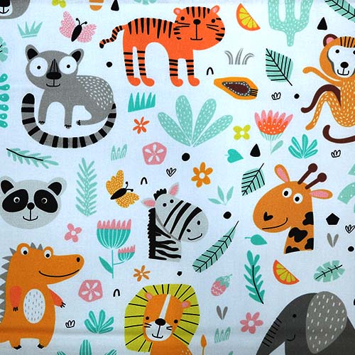65682 Fab Cotton 112cm Animals