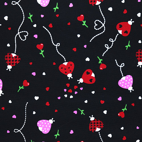 65684 Fab Cotton 150cm Cute Lady Bugs