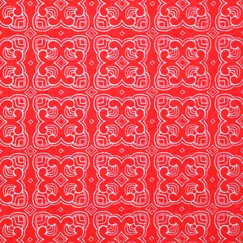 65713 Fab Cotton 112cm Red Pattern