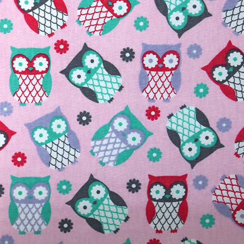65720 Fab Cotton 112cm Owls  