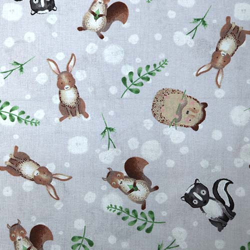 65747 Fab Cotton 112cm Cute Animals