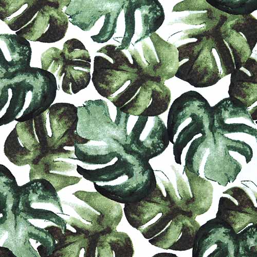 65749 Fab Cotton 112cm Green Leaf