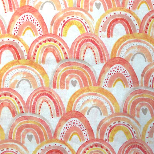 65751 Fab Cotton 112cm Pink Rainbows