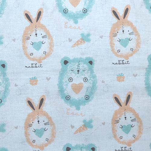 65753 Fab Cotton 112cm Cute Animals