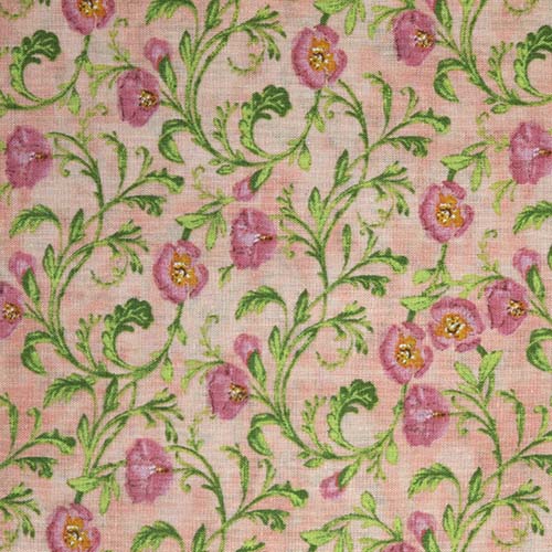 65776 Fab Cotton 112cm Pink Flower