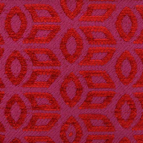 65795 Sullivans Furnishing Fabric Argyle 140cm Poppy