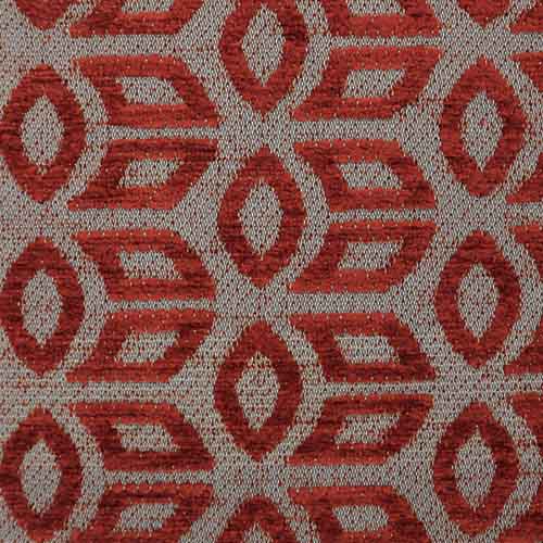 65796 Sullivans Furnishing Fabric Argyle 140cm Coral