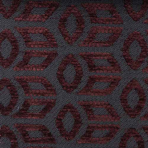 65803 Sullivans Furnishing Fabric Argyle 140cm Merlot