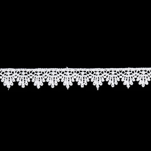 68071 Lace Guipure 17mm White