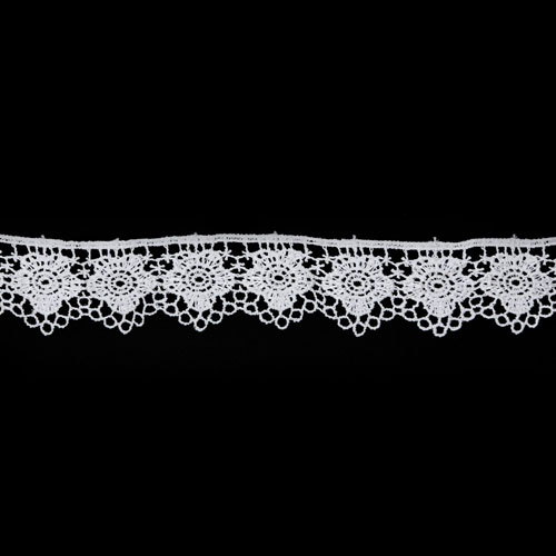 68075 Lace Guipure 30mm White