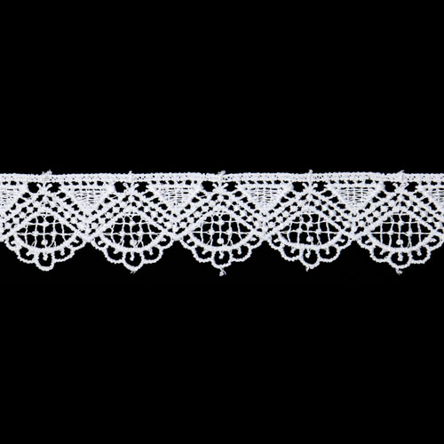 68077 Lace Guipure 27mm White