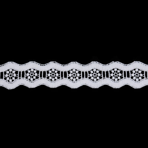 68090 Lace Guipure 35mm White