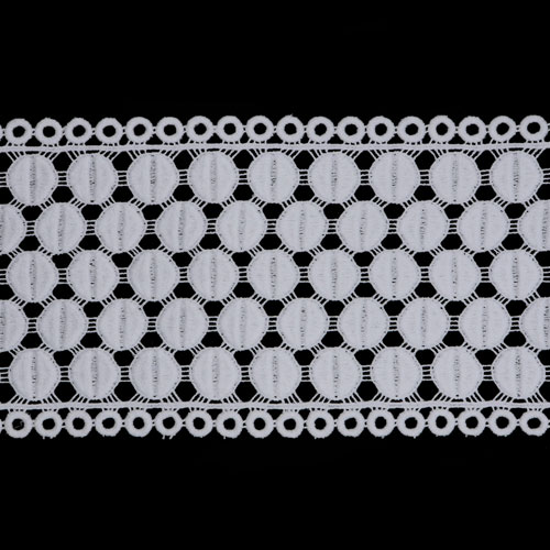 68108 Lace Guipure 135mm White