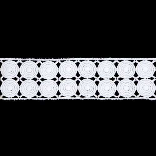68109 Lace Guipure 55mm White