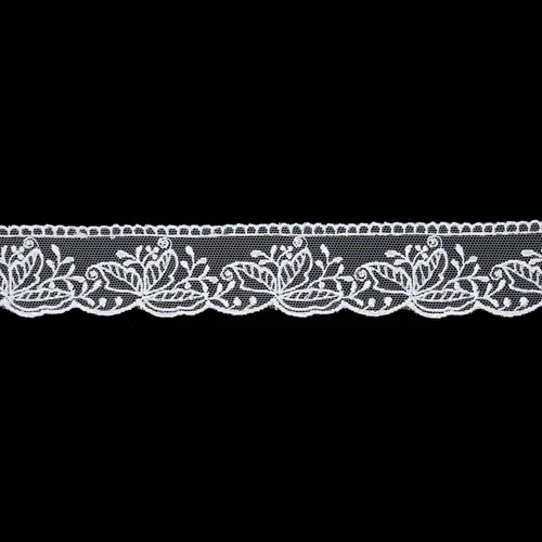 68204 Lace Guipure 35mm White