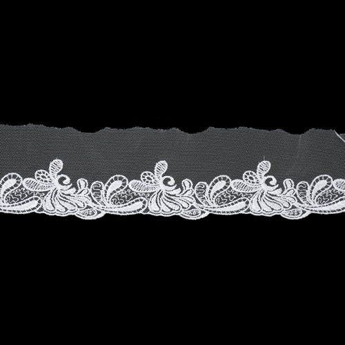 68212 Lace Guipure 65mm White