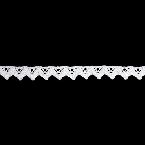 68986 Sullivans 15mm Torchon Lace - White 50mts
