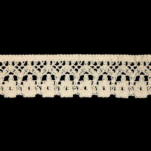 69410 Lace Torchon 66mm Natural