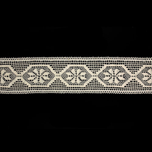 69576 Lace Torchon 68mm Ecru