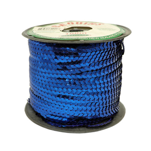 70022 Trim Sequin 6mm Royal